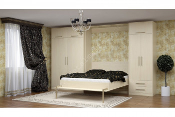 Комплект мебели со шкаф-кроватью трансформер Ратмир в Кудряшовском - kudryashovskij.mebel54.com | фото