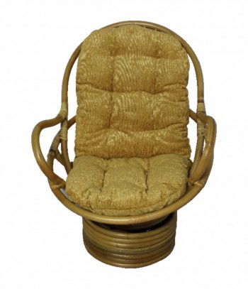 SWIVEL ROCKER кресло-качалка, ротанг №4 в Кудряшовском - kudryashovskij.mebel54.com | фото
