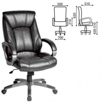 Кресло офисное BRABIX Maestro EX-506 (черный) в Кудряшовском - kudryashovskij.mebel54.com | фото