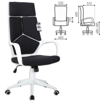 Кресло офисное BRABIX Prime EX-515 (черная ткань) в Кудряшовском - kudryashovskij.mebel54.com | фото