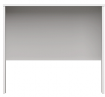 Стол письменный Кастор 800мм белый в Кудряшовском - kudryashovskij.mebel54.com | фото